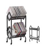 NEW $100 2-Tier Vinyl Record Storage Rack