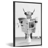 SEALED (12'x16') Highland Cow Wall Art