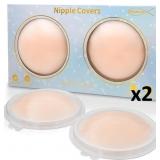 NEW $30 2 X 2PK Silicone Nipple Covers