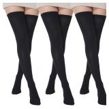 NEW (5-7.5) 3 Pack Thigh HIgh Socks