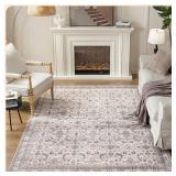 NEW $79 (6x9ft) Pale Rose Beige Rug
