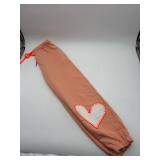 AZara Heart Jogger Sweatpants Peach