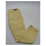 $120 DKNY Jeans Yellow Pants (Womenï¿½s, Size 10)