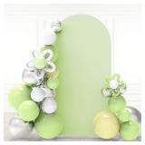 New $34 6ft Green Wedding Arch Cover