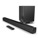 $164 Majority K2 Sound Bar with Subwoofer