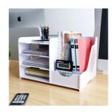 NEW $42 Natwind 4-Tier Office White Desktop
