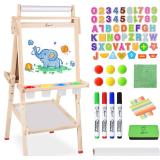 NEW $75 (15x15')Double-Sided Art Easel For Kids