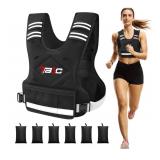 NEW $60 (11-20 lb) Adjustable Weighted Vest