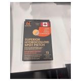 New Superior Hydrocolloid Spot Patch 72ct