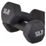 NEW $50 (12lbs) Dumbbell Hand Weight Set