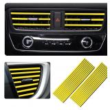 NEW 40PC DIY Car Air Conditioner Decoration Strip