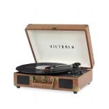 $85 3-Speed Bluetooth Suitcase Record Player