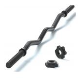 NEW $56 47' EZ Curl Bar Weight Lifting Bar