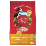 $44 (14kg) Purina ONE Dry Dog Food