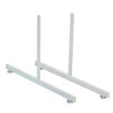 $95 White Gridwall 'T' Base Rectangular