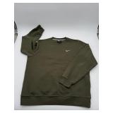 $80 Nike Olive Crewneck Sweatshirt (Menï¿½s L)