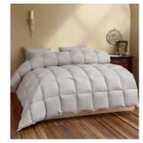 NEW $250 (Q) LEYCAY Goose Feather Down Duvet