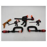 $90 Assorted Clamps Set (6 pcs, Used)