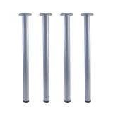 $51 4pcs  (28') Adjustable Metal Desk Legs