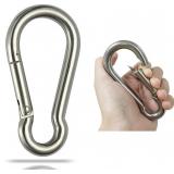 NEW (4') 2pk Large Spring Snap Hook Carabiner