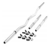 NEW $62 Marcy Hollow Curl Bar and Dumbbell