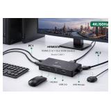 $80 UGREEN HDMI 2-in-1-Out KVM Switch