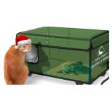 NEW $120 Heated Cat House for Outdoor Cats