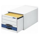 NEW 6ct Bankers Box ,Drawer Steel Plus Storage Box