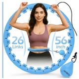 NEW $38 Weighted Hula Circle with 26 Links(56')