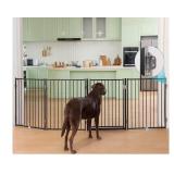 NEW $140 No Pawblems Free Standing Dog Gate