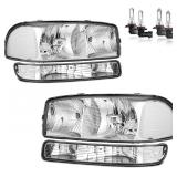 NEW $110(1999-2006) Headlights For GMC Sierra