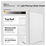 NEW $70 Cordless Cell Window Shade