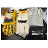 (L) 3 Pack Work Gloves