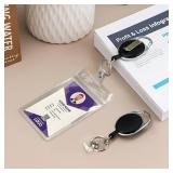 NEW 2 Pcs Badge Reel