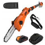 NEW $80 GARCARE Pole Chain Saw Cordless