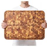 DAMAGED $111 (23x18) Grain Acacia Cutting Board