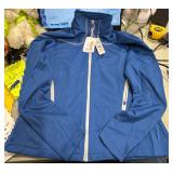 NEW NWT Sport Athletic Jacket Womens Blue