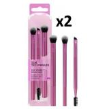 NEW $30 2 x 3PK Shade & Blend Makeup Brushes