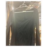 (2X) H&M Black Ribbed Shirt