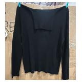 (3X) FashioNova Black Turtle Neck Sweater Shirt