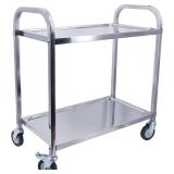 MISSING $120 Utility Cart 2-Tier Stainless Steel