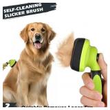 Self Cleaning Slicker Brush for Dogs and Cats