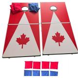 $169 Portable Folding Cornhole Set - Canadian