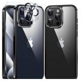 NEW iPhone 15 Pro Clear Shockproof Phone Case