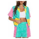NEW $44 (XXL) Women's Vintage 80s Track Suit