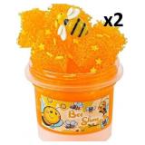 SEALED 2PK Honeycomb Crunchy Slime, Non-Sticky