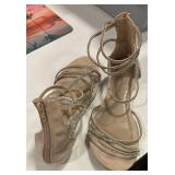 (10) Women's Rhinestone Ankle-Strap Dressy Sandals