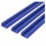 $48 3pcs T-Track Woodworking 36 inch Blue