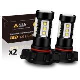 NEW $70 2PK LED Fog Lights Bulbs 80W 6000K Xenon