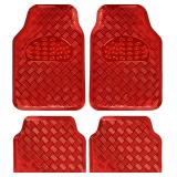 NEW $56 Metallic Red Car Mats